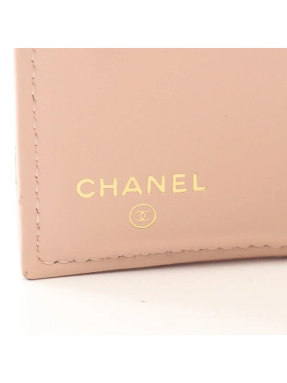 Chanel Bifold Wallet Quilted Classic Small Baby Pink Caviar Leather